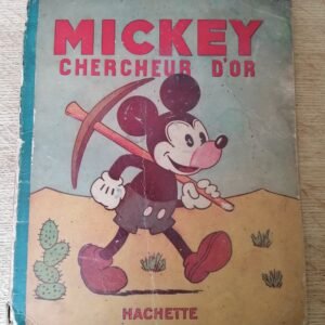 Bande dessinée Mickey chercheur d'or 1933