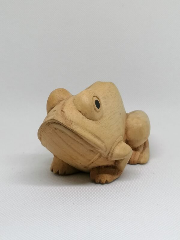 grenouille en bois