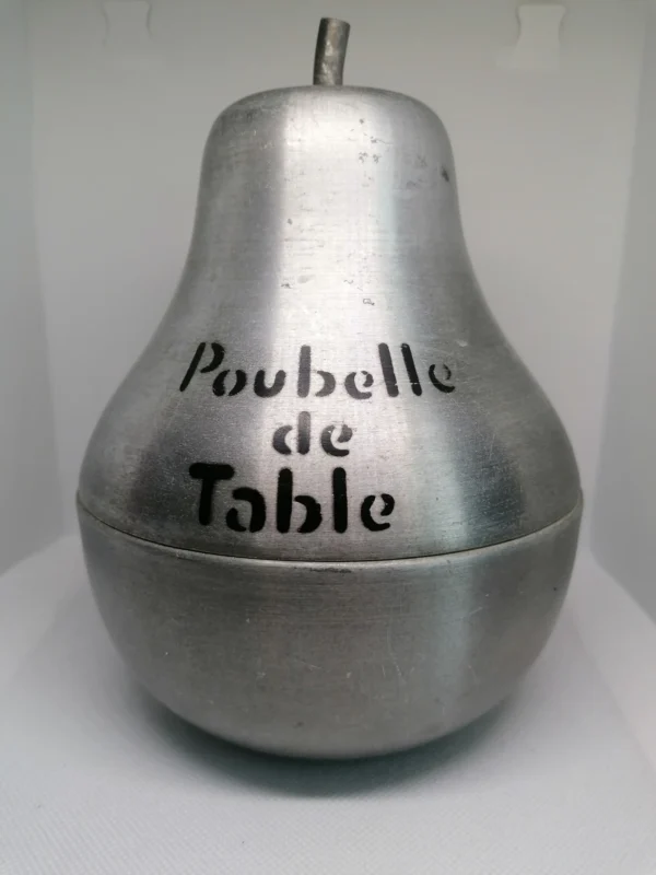 Poubelle de table en forme de poire