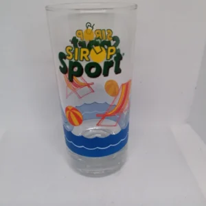 verre sirop sport plage