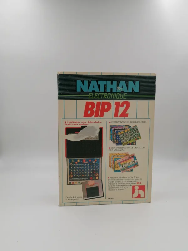 jeu électronique bip12 Nathan électronique vintage 1984