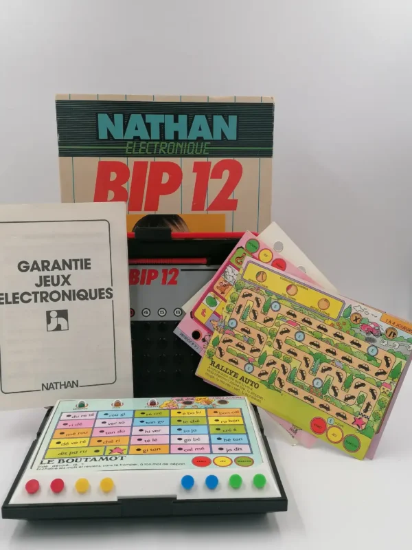 jeu électronique bip12 Nathan électronique vintage 1984