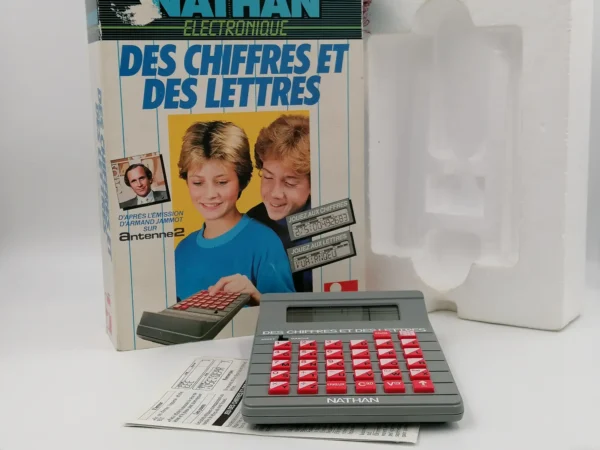 jeu électronique des chiffres et des lettres nathan