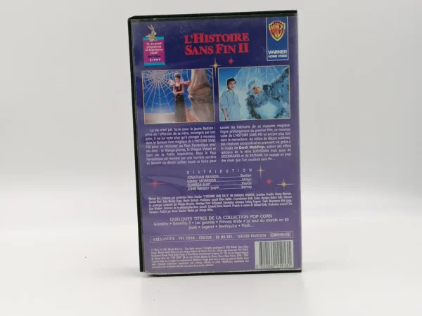 VHS l'histoire sans fin 2 édition pop corn collection warner bros