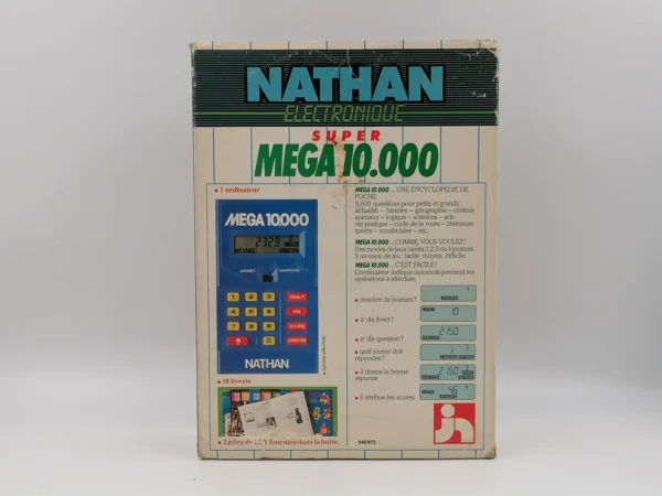 jeu électronique super méga 10000 nathan