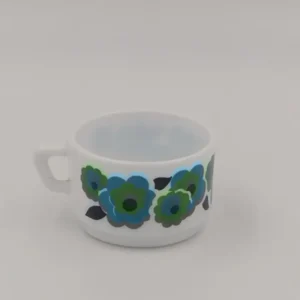 tasse lotus bleue arcopal