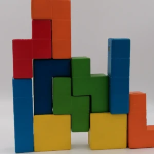 pièces en mousse tetris anti-stress