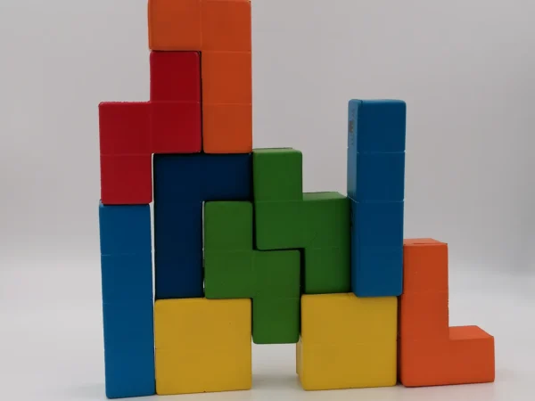 pièces en mousse tetris anti-stress