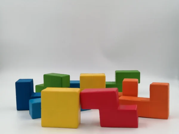 pièces en mousse tetris anti-stress