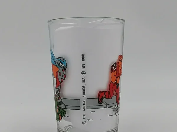 verre à moutarde tortues ninja vintage 1990