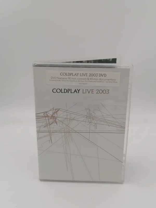 dvd coldplay live 2003