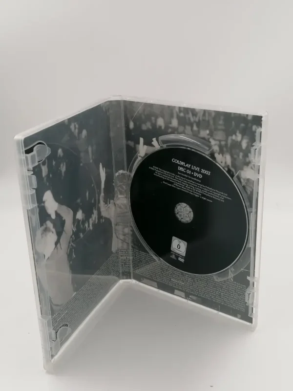 dvd coldplay live 2003