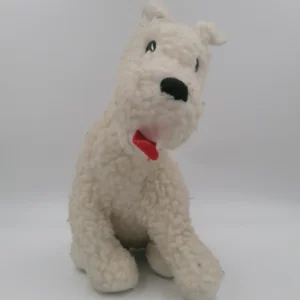 Peluche Milou tintin et Milou exclusivité Hergé de 1991