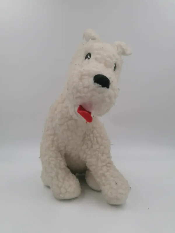 Peluche Milou tintin et Milou exclusivité Hergé de 1991