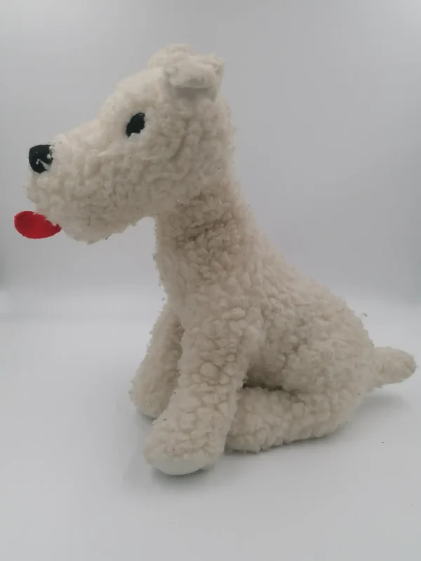 Peluche Milou tintin et Milou exclusivité Hergé de 1991