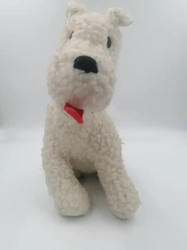 Peluche Milou tintin et Milou exclusivité Hergé de 1991