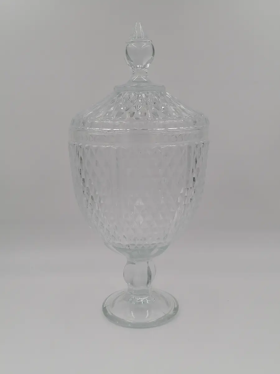 grande bonbonnière en verre