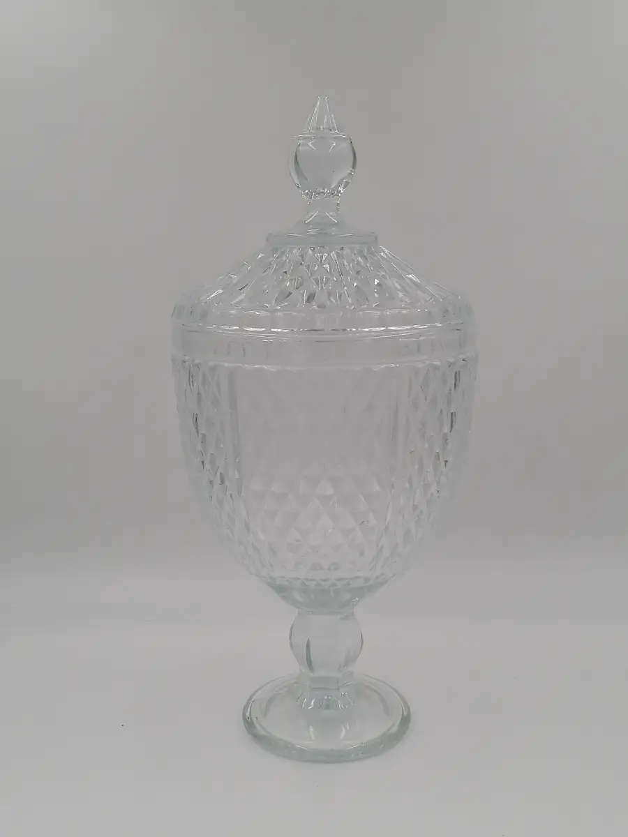 grande bonbonnière en verre