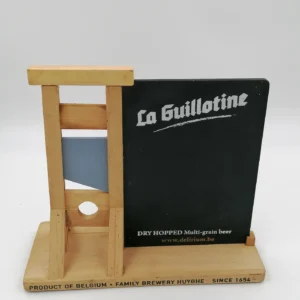 porte-menu guillotine