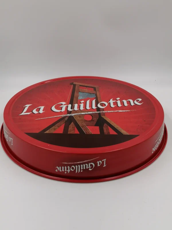 plateau de bistro de la marque de bière la guillotine