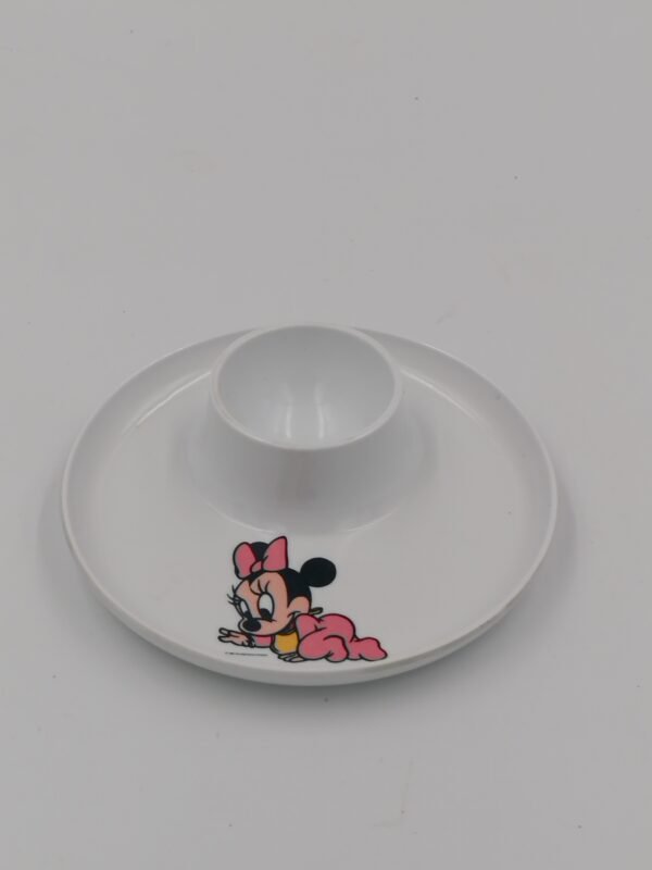 coquetier en plastique minnie disney vintage