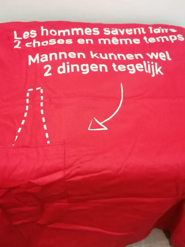 tablier jupiler les hommes savent faire 2 choses en même temps