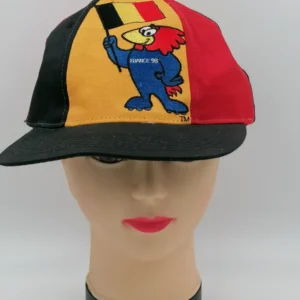 casquette Belgique COUPE DU MONDE 98 FRANCE FOOTIX