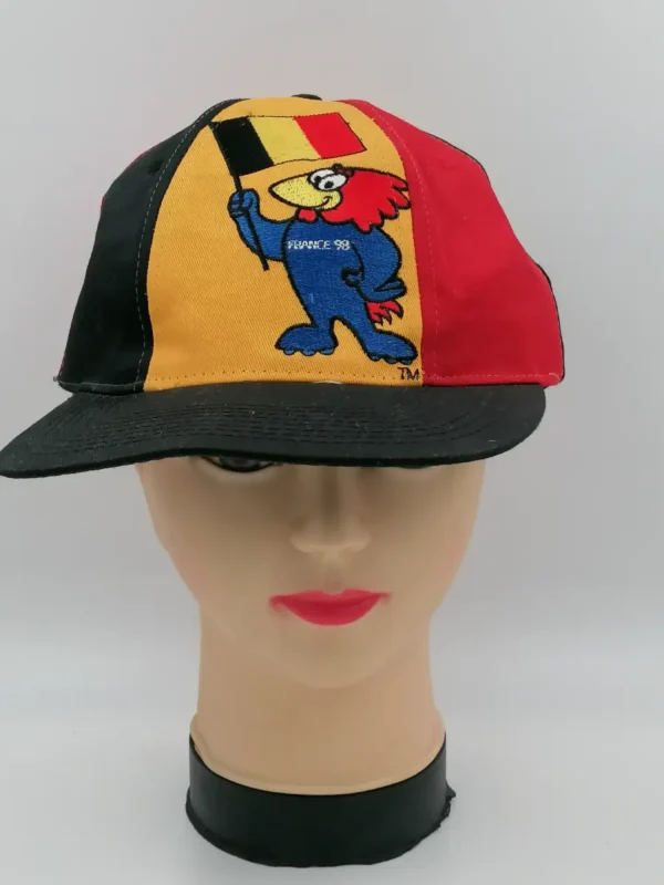 casquette Belgique COUPE DU MONDE 98 FRANCE FOOTIX