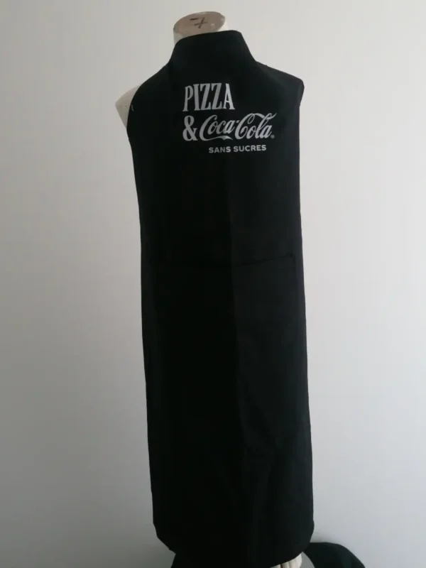 tablier coca-cola sans sucres & pizza