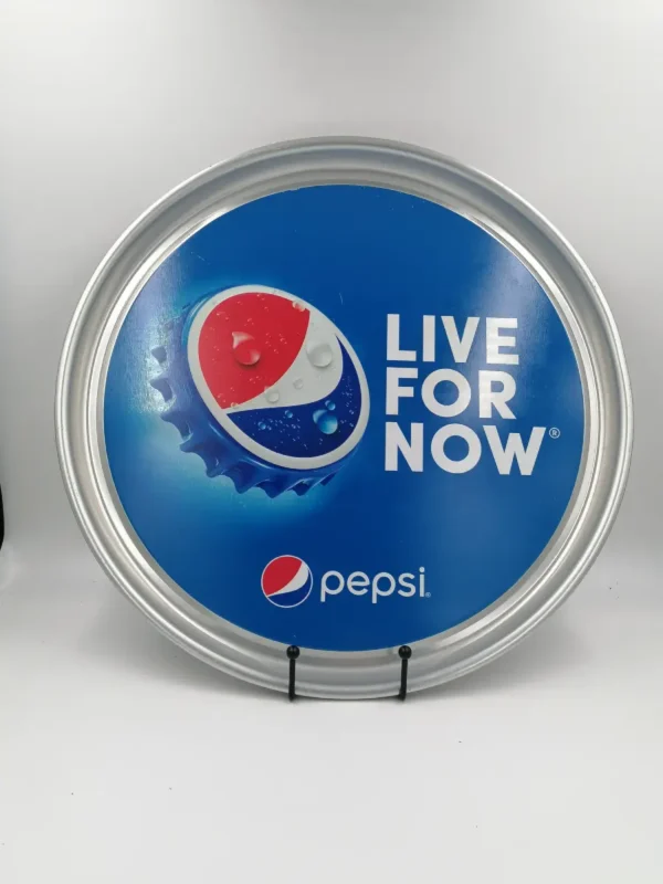 plateau en aluminium pepsi