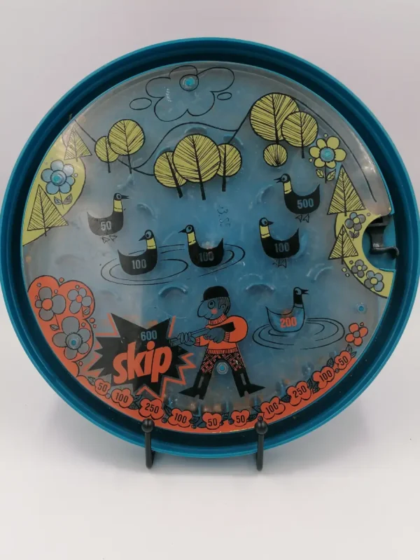 couvercle baril skip jouet flipper