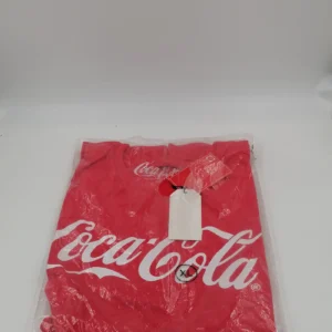 tee-shirt coca-cola couleur rouge taille L
