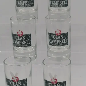 6 verres clan campbell