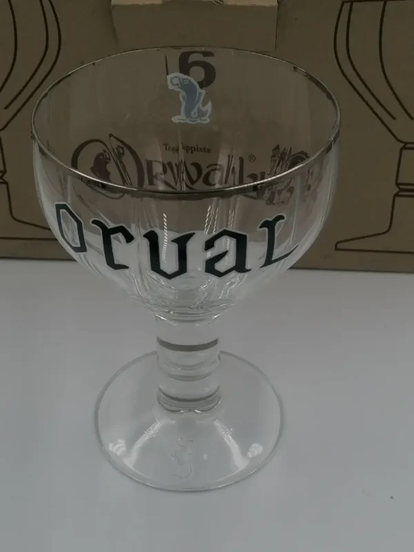 6 verres à bière ORVAL