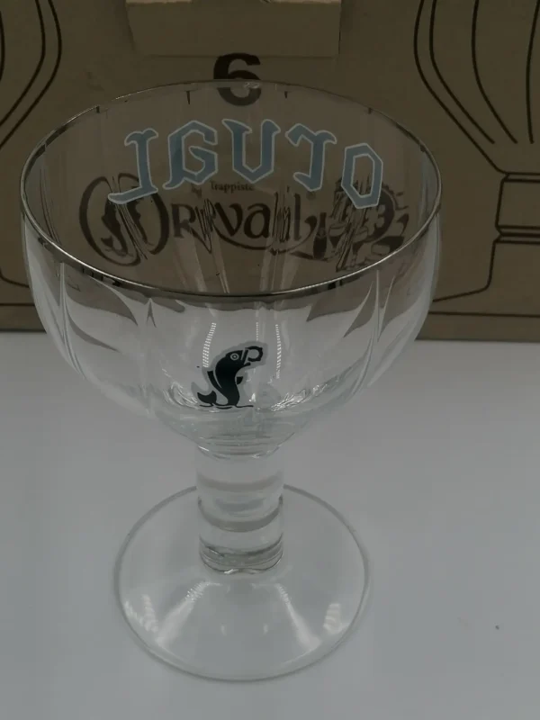 6 verres à bière ORVAL