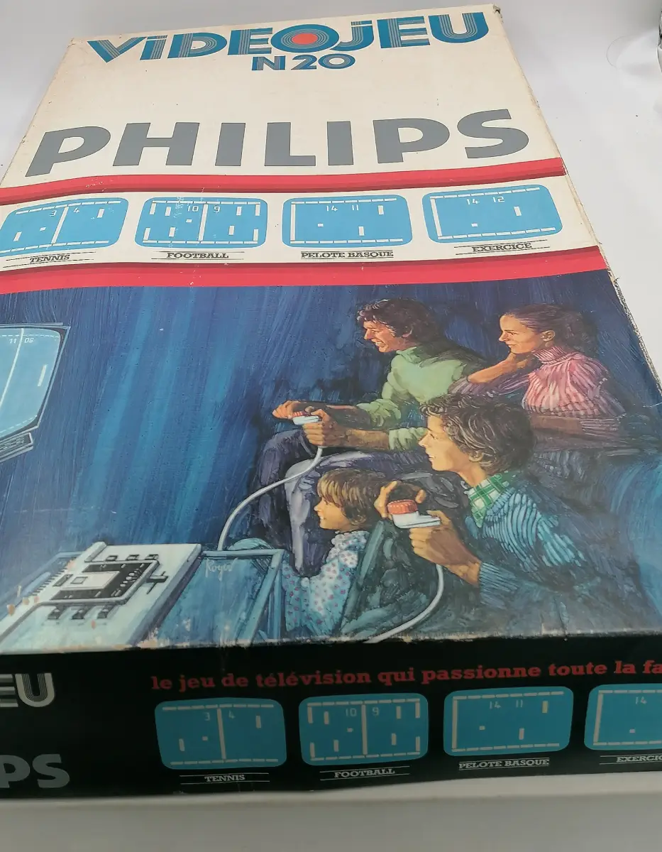 console philips videojeu N20 neuf, console retro vintage