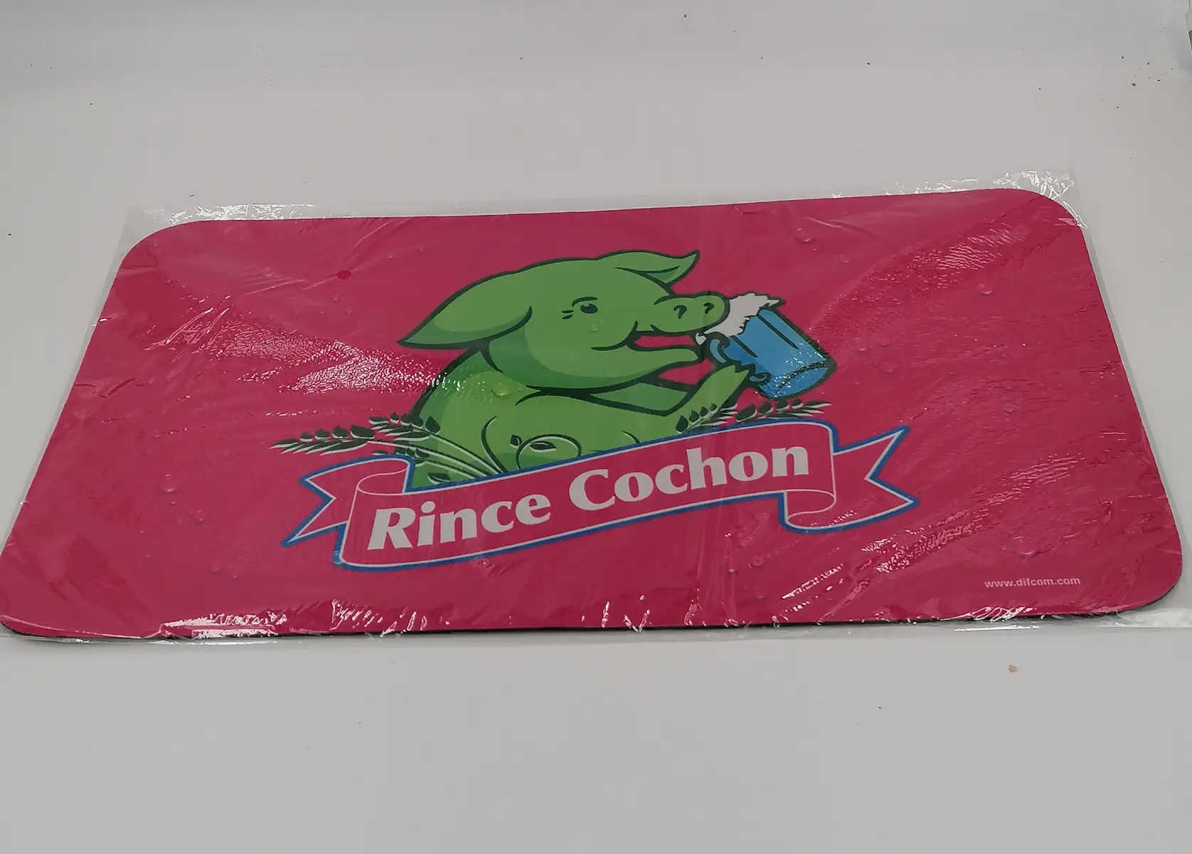 tapis de bar bière rince cochon neuf