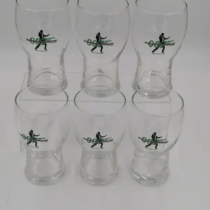 lot de 6 verres 007 James Bond demain ne meurt jamais. en très bon état.