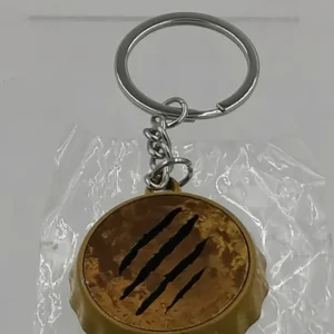 porte clé de la marque de bière la bête en métal neuf