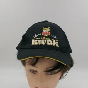 casquette de la marque de bière Kwak, produit neuf, couleur noir. taille adulte